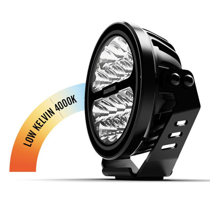 Roadvision RDL6701LKD Stealth PRO Low Kelvin 7" Driving Light 74W