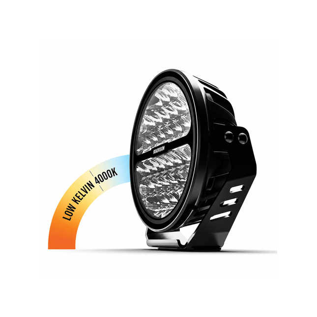 Roadvision RDL6901LKD Stealth PRO Low Kelvin 9" Driving Light 160W