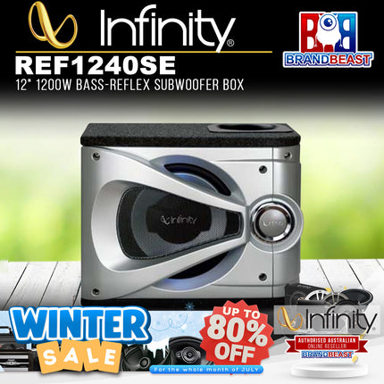 Infinity REF1240SE 12" 1200W Bass-Reflex Subwoofer Box