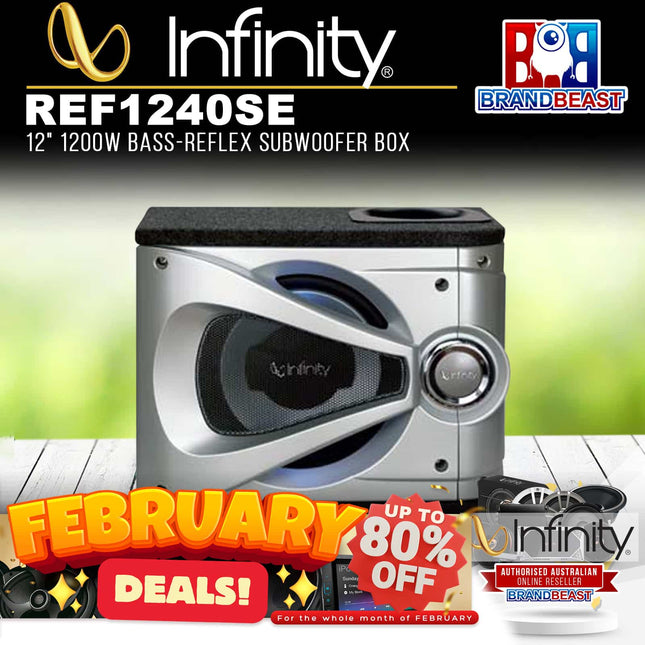 Infinity REF1240SE 12&quot; 1200W Bass-Reflex Subwoofer Box