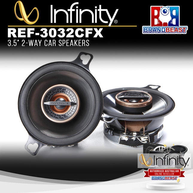 Infinity REF3032CFX REFERENCE 3032CFX 3-1/2" (87mm) 75W Coaxial Car Speaker