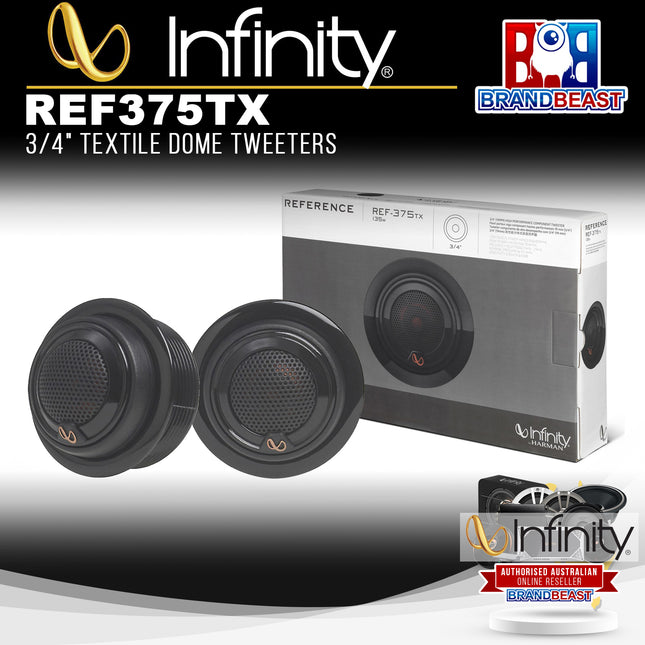 Infinity REF375TX REFERENCE 3/4" (19mm) 135W Tweeter Component Speaker