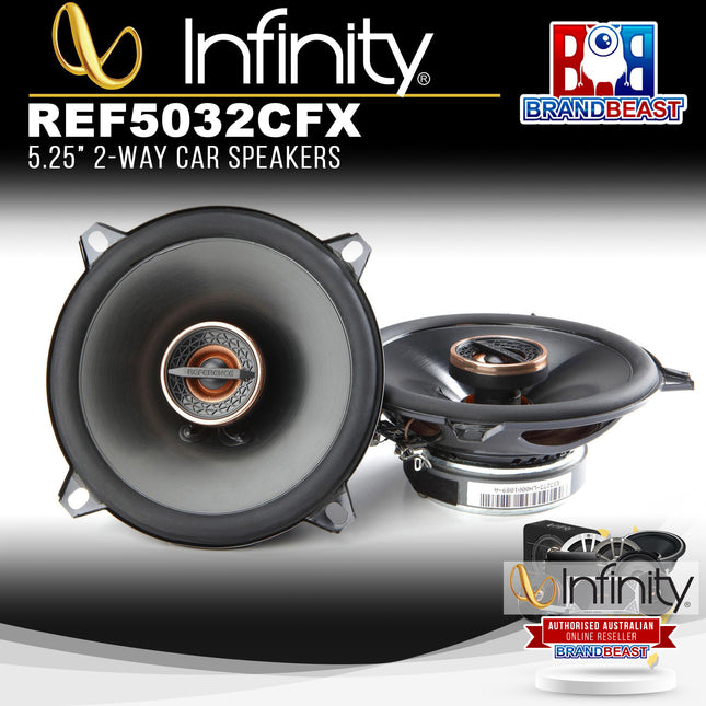 Infinity REF5032CFX REFERENCE 5-1/4" (130mm) 135W Coaxial Car Speaker