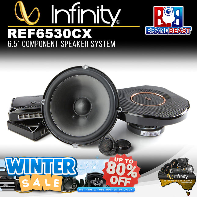 Infinity REF6530CX REFERENCE 6-1/2" (160mm) 270W Component Speaker System