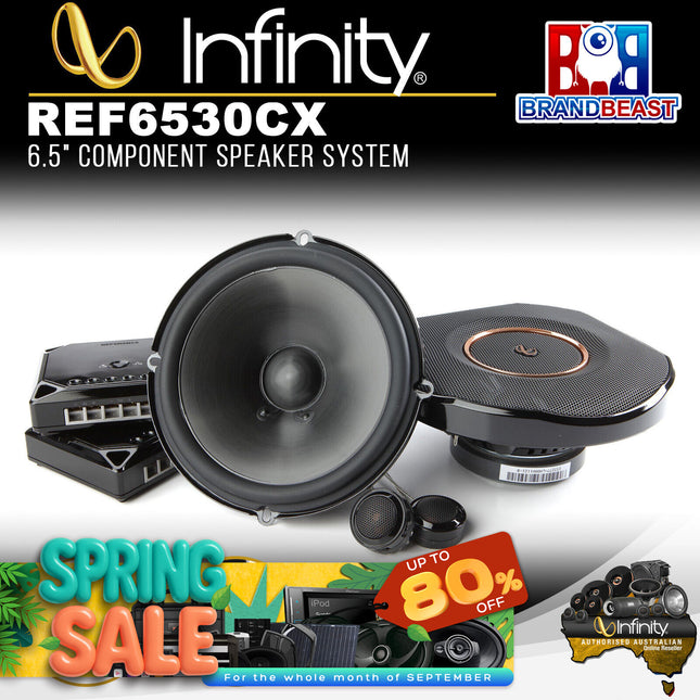 Infinity REF6530CX REFERENCE 6-1/2" (160mm) 270W Component Speaker System