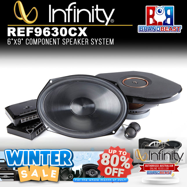 Infinity REF9630CX REFERENCE 6" x 9" 375W Component Speaker System