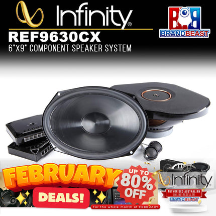 Infinity REF9630CX REFERENCE 6" x 9" 375W Component Speaker System