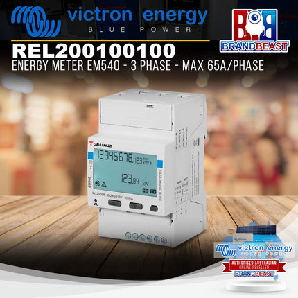 Victron Energy REL200100100 Energy Meter EM540 - 3 Phase - Max 65A/Phase