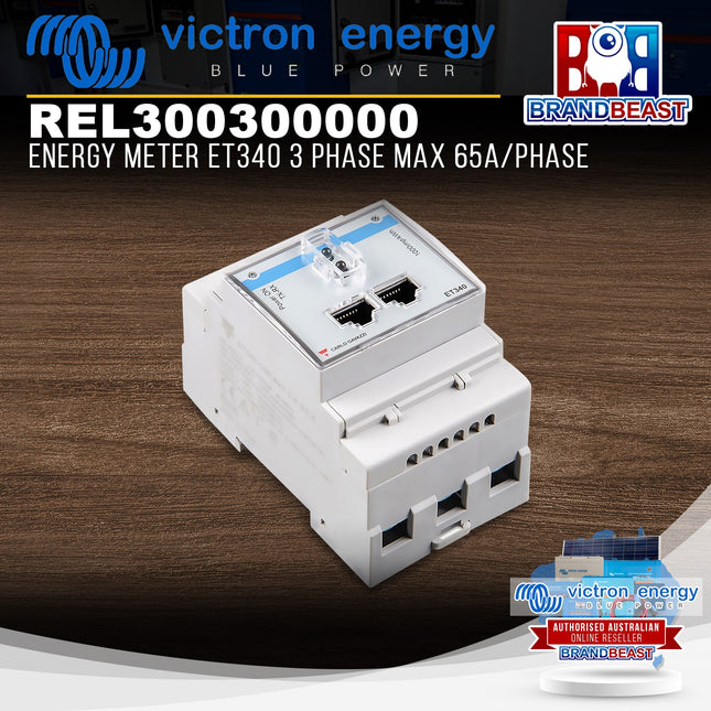 Victron Energy REL300300000 Energy Meter ET340 3 Phase Max 65A/Phase