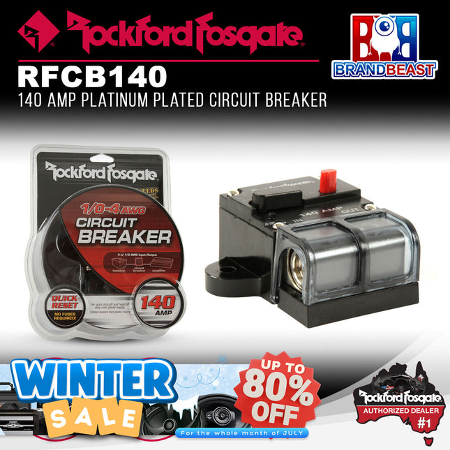 Rockford Fosgate RFCB140 140 Amp Circuit Breaker