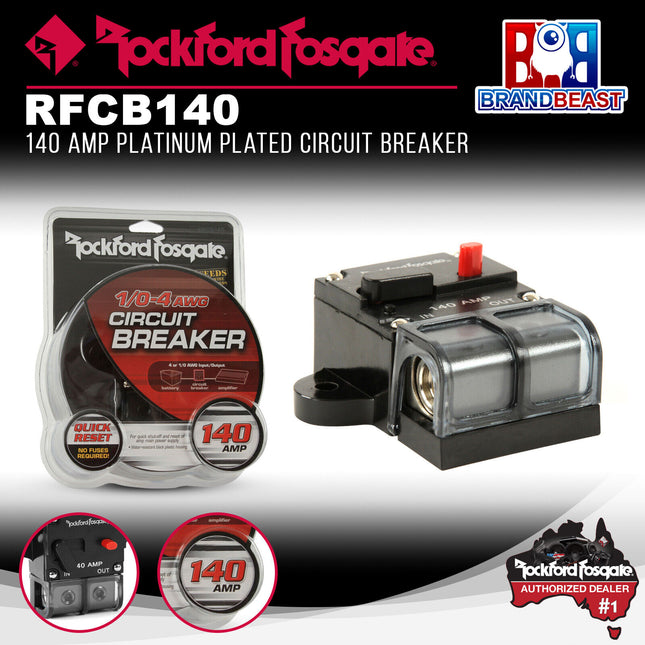 Rockford Fosgate RFCB140 140 Amp Circuit Breaker