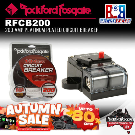 Rockford Fosgate RFCB200 200 Amp Circuit Breaker