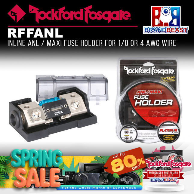Rockford Fosgate RFFANL Inline ANL or Maxi Fuse Holder