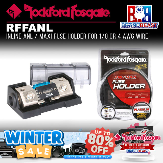 Rockford Fosgate RFFANL Inline ANL or Maxi Fuse Holder