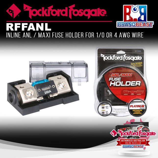 Rockford Fosgate RFFANL Inline ANL or Maxi Fuse Holder