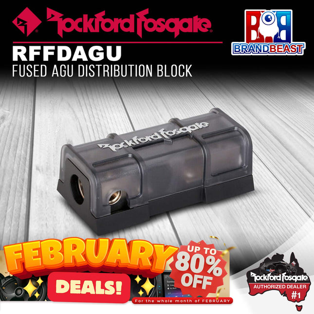 Rockford Fosgate RFFDAGU Fused AGU Distribution Block