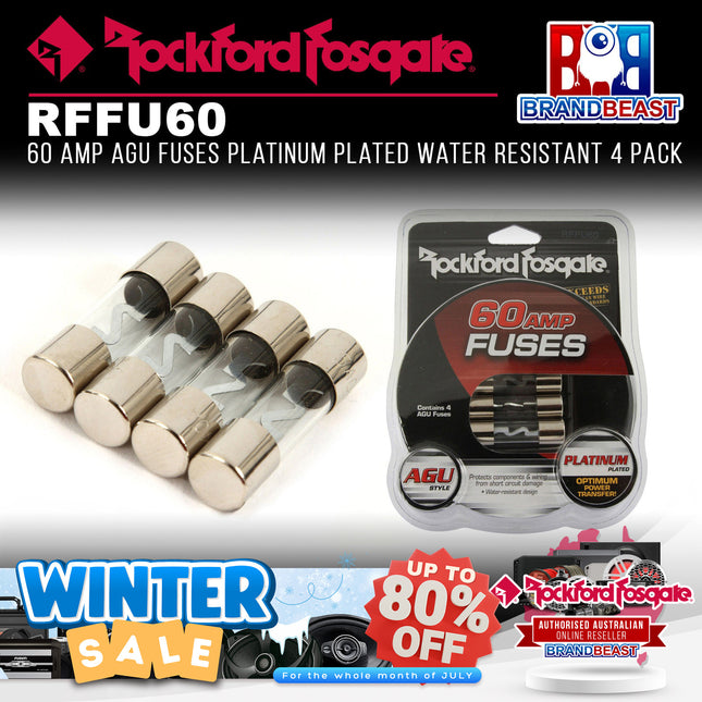 Rockford Fosgate RFFU60 60 Amp AGU Fuse
