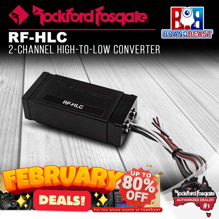 Rockford Fosgate RF-HLC 2-Channel High-to-Low Converter