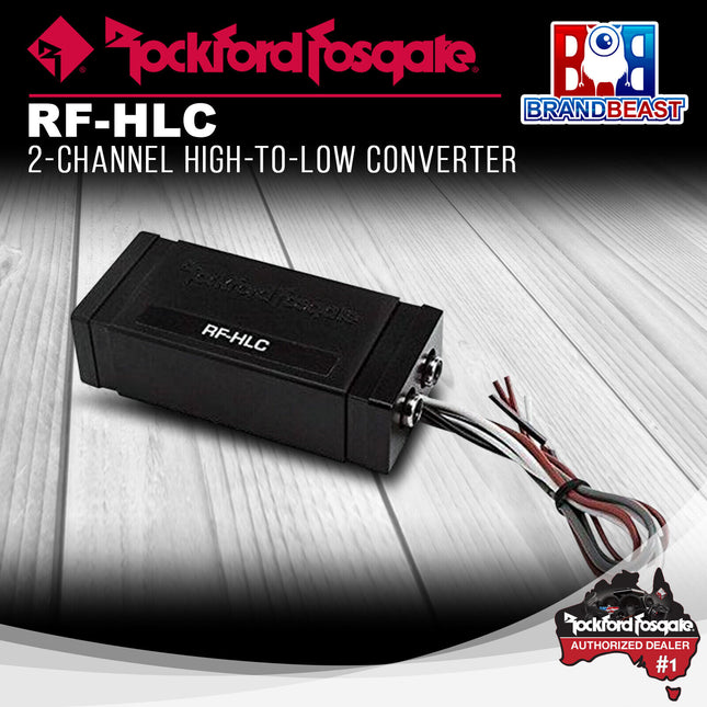Rockford Fosgate RF-HLC 2-Channel High-to-Low Converter