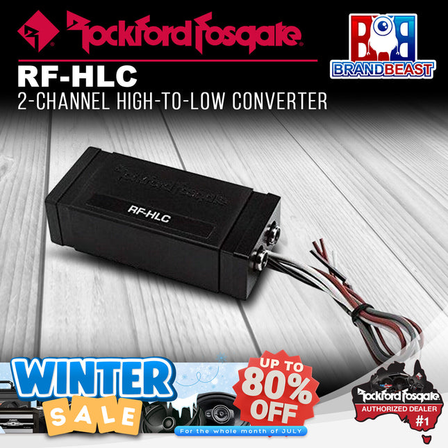 Rockford Fosgate RF-HLC 2-Channel High-to-Low Converter