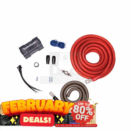 Rockford Fosgate RFK1 1/0 Power Installation Kit