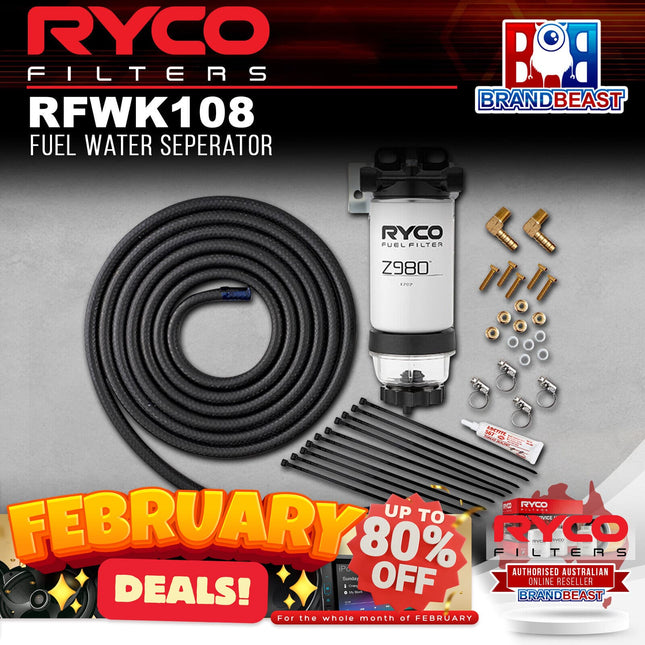 Ryco RFWK108 Fuel Water Seperator