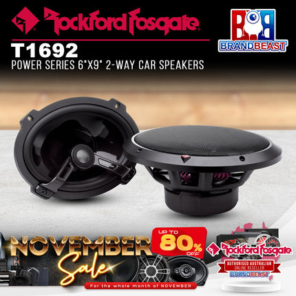 Rockford Fosgate T1692 Power 6"X9" 2-Way Full-Range Speaker