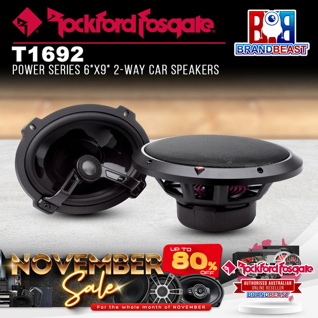 Rockford Fosgate T1692 Power 6"X9" 2-Way Full-Range Speaker