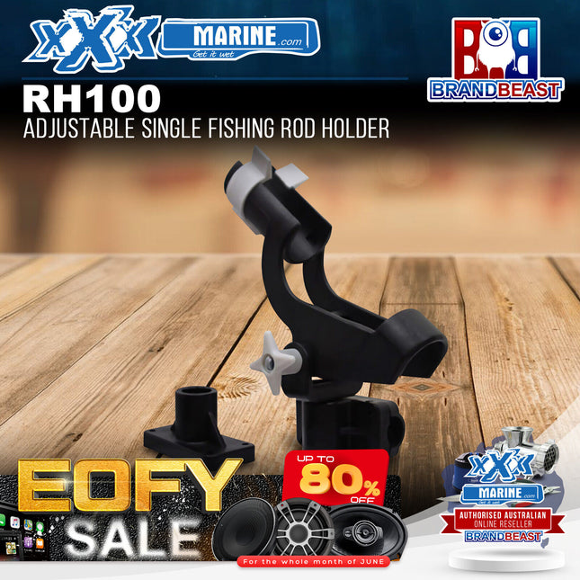 XXX Marine RH100 Adjustable Single Fishing Rod Holder