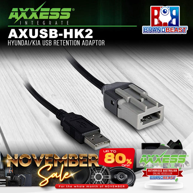 Axxess AXUSB-HK2 Hyundai/Kia USB Retention Adaptor