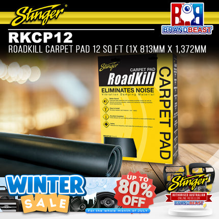 Stinger RKCP12 Roadkill Carpet Foam Pad