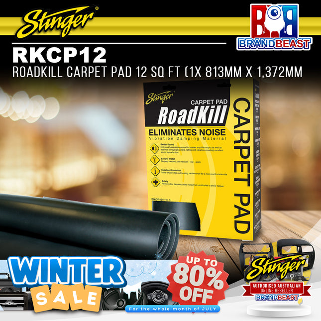 Stinger RKCP12 Roadkill Carpet Foam Pad