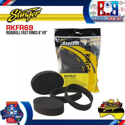 Stinger RKFR69 6x9" RoadKill Fast Rings