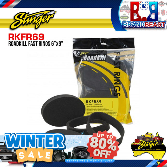 Stinger RKFR69 6x9" RoadKill Fast Rings