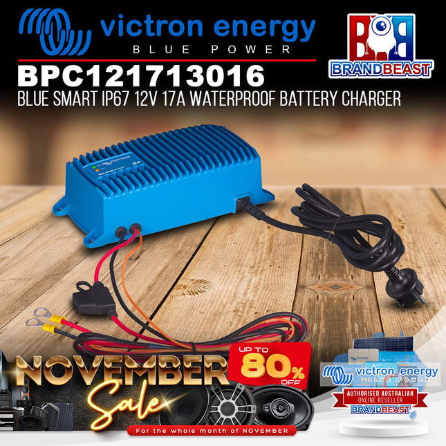 Victron Energy BPC121713016 Blue Smart IP67 12V 17A Waterproof Battery Charger