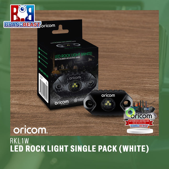 Oricom RKL1W LED Rock Light Single Pack (White)