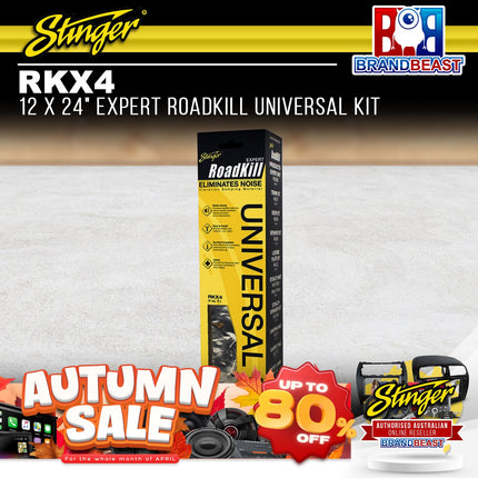 Stinger RKX4 12 x 24" Expert RoadKill Universal Kit