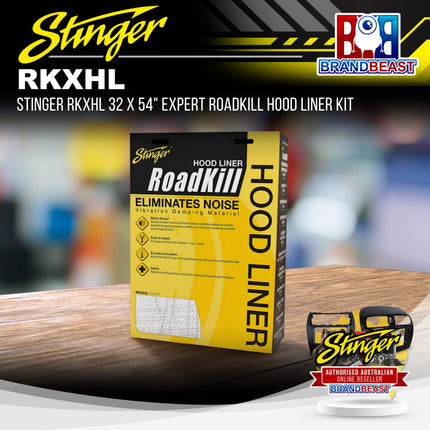 Stinger RKXHL 32 x 54" Expert RoadKill Hood Liner Kit