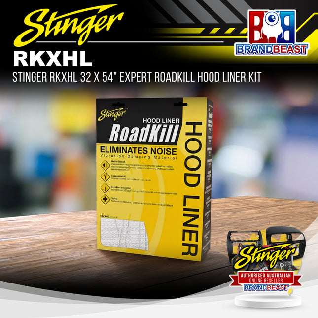 Stinger RKXHL 32 x 54" Expert RoadKill Hood Liner Kit