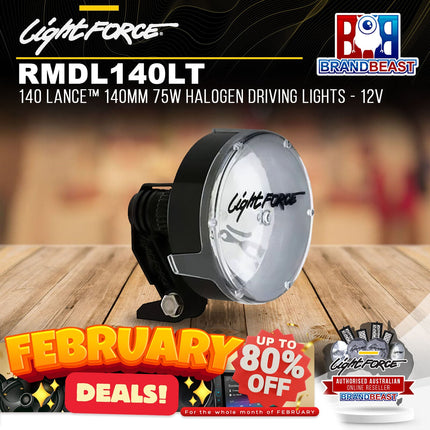 LightFORCE RMDL140LT Lance‚Ñ¢ 140mm Ultra Compact Driving Light - Twin Pack