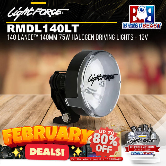 LightFORCE RMDL140LT Lance‚Ñ¢ 140mm Ultra Compact Driving Light - Twin Pack