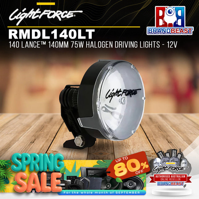 LightFORCE RMDL140LT Lance™ 140mm Ultra Compact Driving Light - Twin Pack