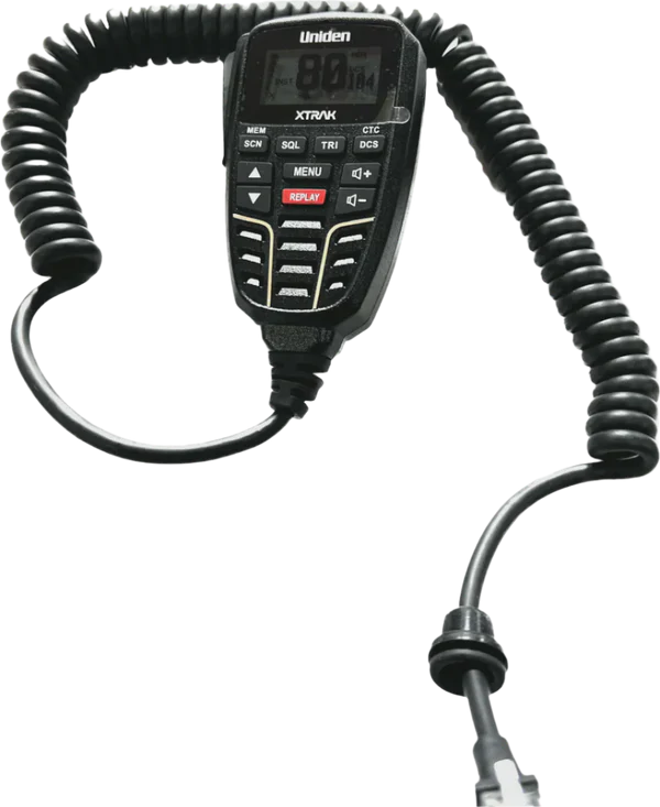UNIDEN RMX80 - Remote LCD Speaker Microphone for XTRAK 80 UHF Radio