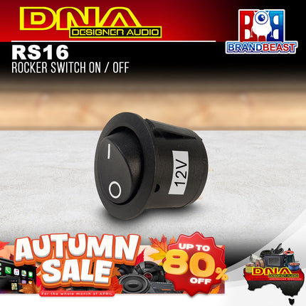 DNA RS16 12 Volt Off/On Rocker Switch