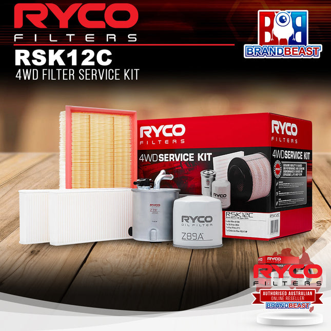 Ryco RSK12C 4WD Filter Service Kit