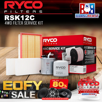 Ryco RSK12C 4WD Filter Service Kit