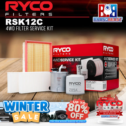 Ryco RSK12C 4WD Filter Service Kit
