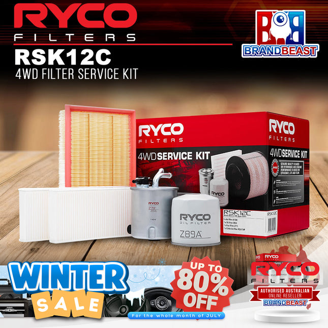 Ryco RSK12C 4WD Filter Service Kit
