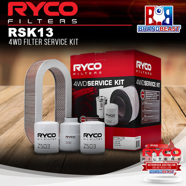 Ryco RSK13 4WD Filter Service Kit