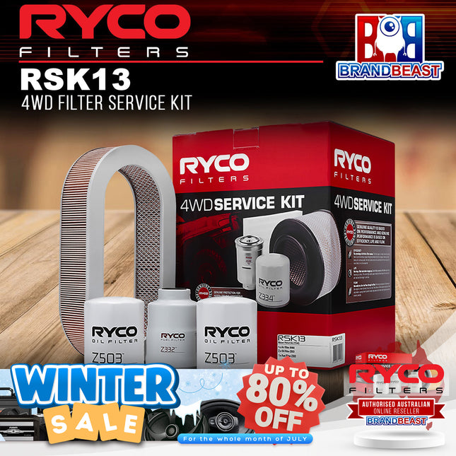 Ryco RSK13 4WD Filter Service Kit